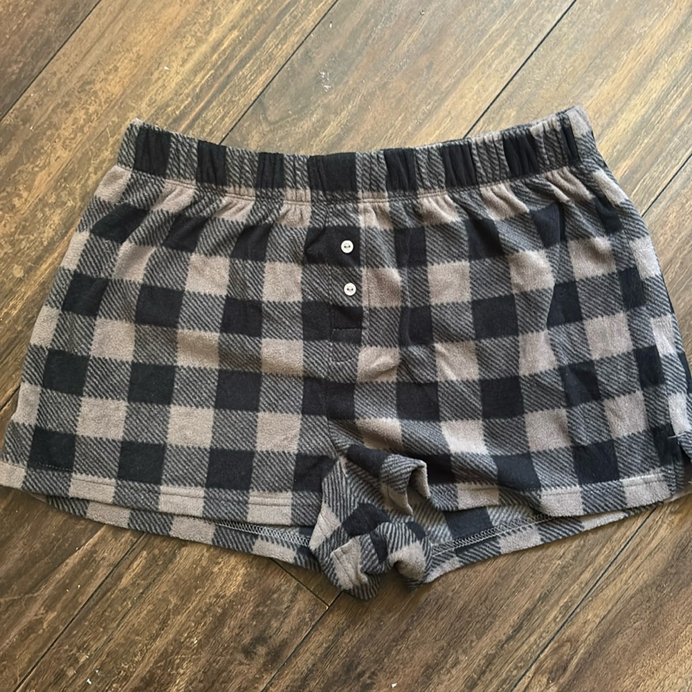 Victoria Secret PINK plaid Sleepwear shorts